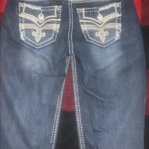 Womens Rock Revival Jeans - Picture 2 of 2